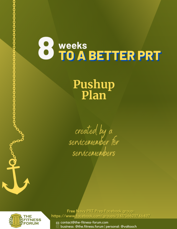 8wk Pushup plan